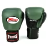 Twins BGVLA2-2T Air Flow Olive Black White Muay Thai Gloves