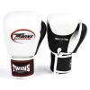Twins BGVLA2-2T Air Flow Black White Red Muay Thai Gloves