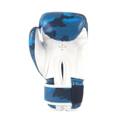 Sandee Camo Blue Muay Thai Gloves -Fight Gear Shop camo blue 2