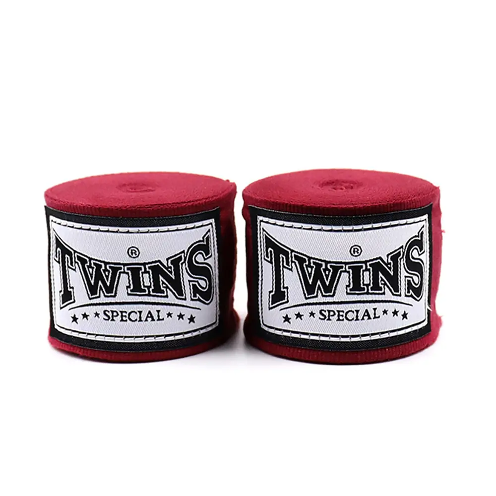Twins CH5 5m Premium Elastic Handwraps Maroon 1 Twins CH5 5m Premium Elastic Handwraps Maroon
