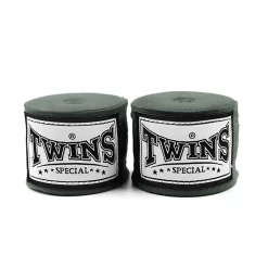 Twins CH5 5m Premium Elastic Handwraps Olive