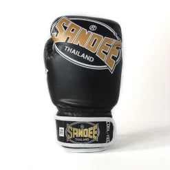 Sandee Cool-Tec Black Gold Muay Thai Gloves -Fight Gear Shop ctbg2 bkgdwh 3