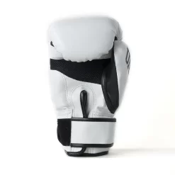 Sandee Cool-Tec White Black Muay Thai Gloves -Fight Gear Shop ctbg2 whbkrd 3