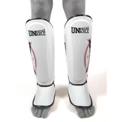 Sandee Cool-Tec White Black Shin Guards -Fight Gear Shop ctsg2 whbkrd 3