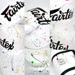 Fairtex BGV14 Painter White Muay Thai Gloves -Fight Gear Shop fairtex bgv14pt white 8