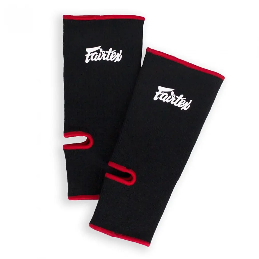 Fairtex AS1 Black Red Ankle Support 1 Fairtex AS1 Black Red Ankle Support