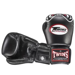 Twins FBGVL3-25 White No Fear Muay Thai Gloves -Fight Gear Shop fbgvl3 25 2