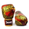 Twins FBGVL3-52 Red Gold Nagas Muay Thai Gloves