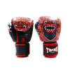 Twins FBGVL3-59 Black Red Barong Muay Thai Gloves