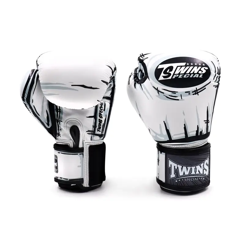 Twins FBGVL4-66 Comic Muay Thai Gloves 1 Twins FBGVL4-66 Comic Muay Thai Gloves