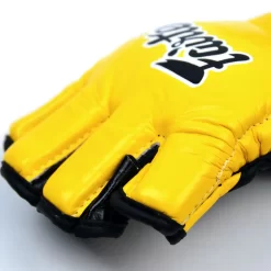 Fairtex FGV12 Yellow Ultimate MMA Gloves -Fight Gear Shop fgv12 yellow 3