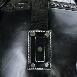 Fairtex HB6 Black 6ft Muay Thai Banana Bag (FILLED) -Fight Gear Shop hb6 black 3