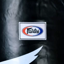 Fairtex HB6 Black 6ft Muay Thai Banana Bag (FILLED) -Fight Gear Shop hb6 black 4