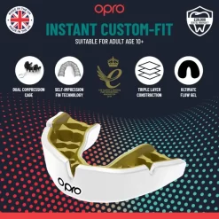 Opro Instant Custom Fit UFC Strike White -Fight Gear Shop ic adult uk 20 copy 7