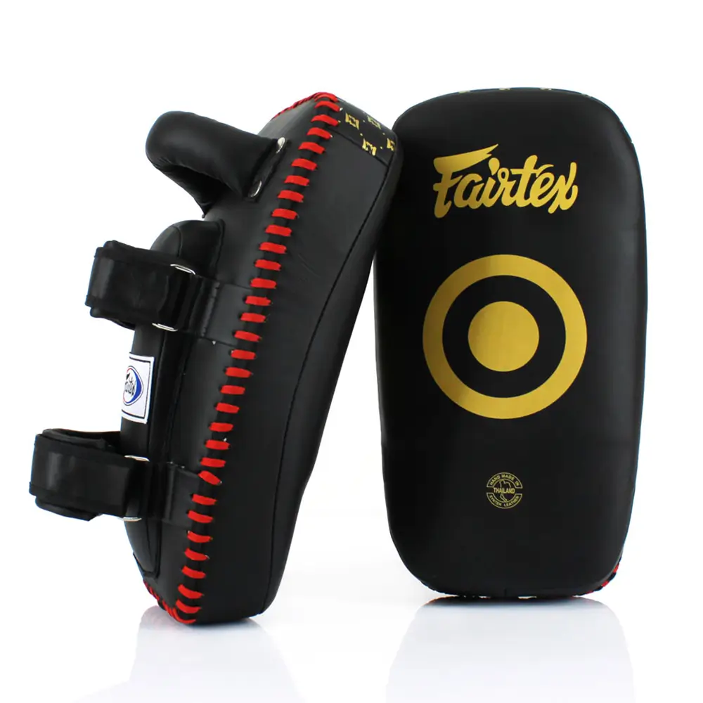 Fairtex KPLC5 Black Light Weight Thai Kick Pads 2 Fairtex KPLC5 Black Light Weight Thai Kick Pads - Image 2
