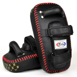 Fairtex KPLC5 Black Light Weight Thai Kick Pads 10 Fairtex KPLC5 Black Light Weight Thai Kick Pads -Fight Gear Shop kplc5 black 4
