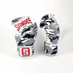 Sandee Sport Camo Grey Muay Thai Gloves