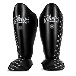 Fairtex SP5 Black Shin Guards