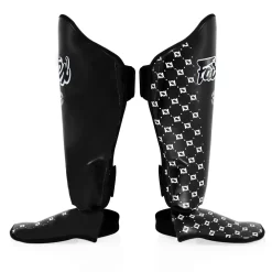 Fairtex SP5 Black Shin Guards -Fight Gear Shop sp5 black 3 0 1