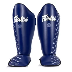 Fairtex SP5 Blue Shin Guards