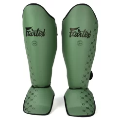 Fairtex SP5 Olive Green Shin Guards