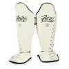 Fairtex SP5 White Shin Guards
