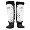 Fairtex SP6 MMA Style White Black Shin Guards