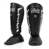 Fairtex SP7 Black Twister Detachable Shin Guards