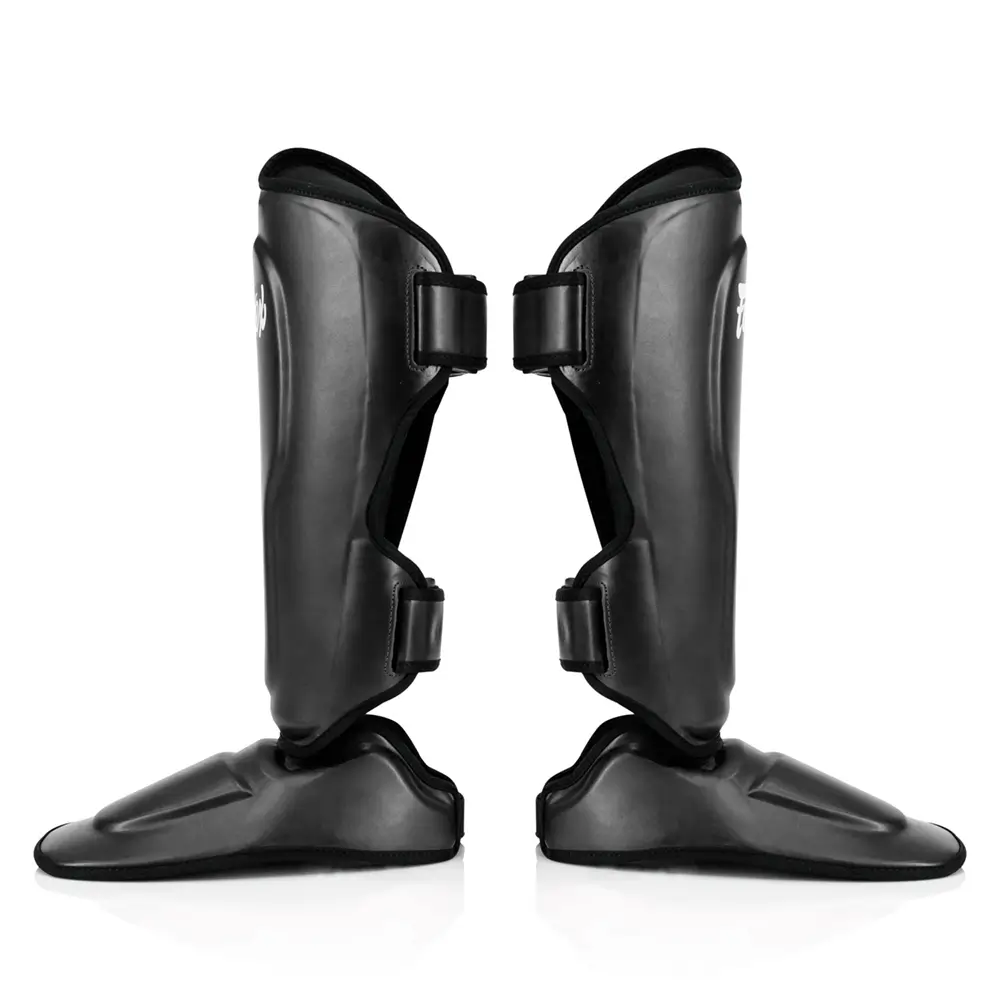 Fairtex SP9 Ultra Ergo Shin Guards Black 3 Fairtex SP9 Ultra Ergo Shin Guards Black - Image 3
