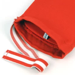 Fairtex SPE1 Red Elastic Competition Shin Pads -Fight Gear Shop spe1 red 3