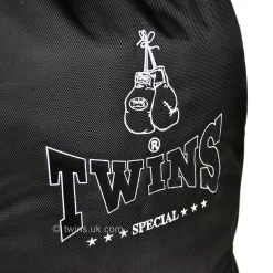 Twins Gym Bag BAG5 -Black -Fight Gear Shop tbag5 black 5