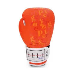 Top King X Elle Active “Serendipity” Muay Thai Gloves -Fight Gear Shop tkbxelle orange 3