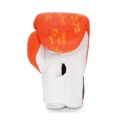 Top King X Elle Active “Serendipity” Muay Thai Gloves -Fight Gear Shop tkbxelle orange 4