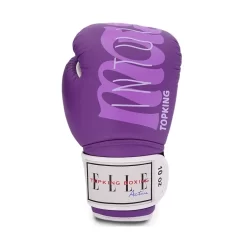 Top King X Elle Active “Intuition Magic” Muay Thai Gloves -Fight Gear Shop tkbxelle purple 3