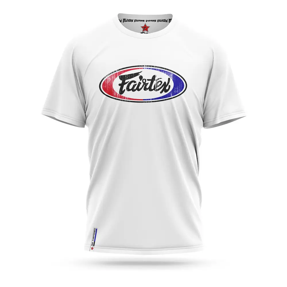 Fairtex TS4 Vintage T-Shirt White 1 Fairtex TS4 Vintage T-Shirt White