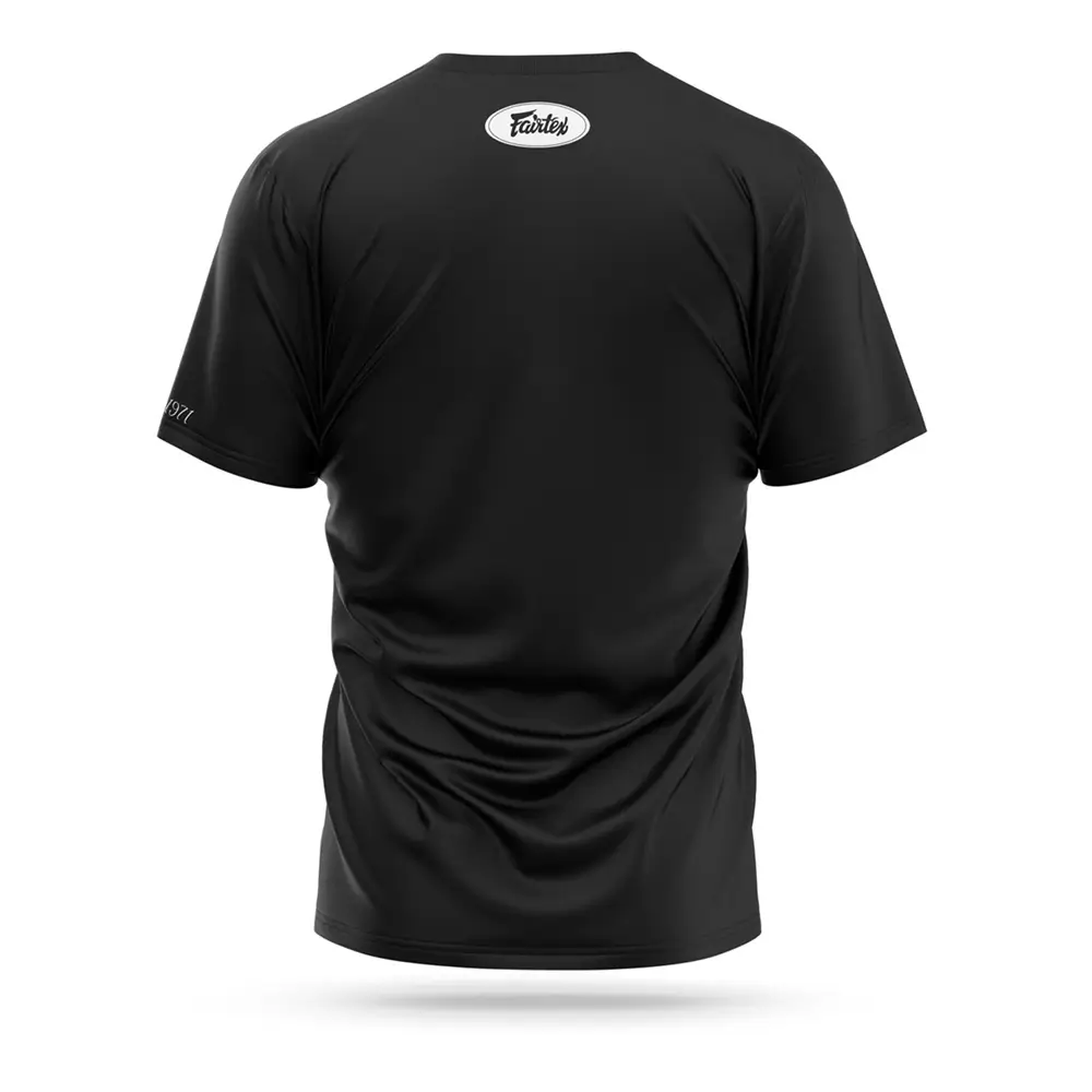 Fairtex Black Classic Logo T-Shirt TS7 2 Fairtex Black Classic Logo T-Shirt TS7 - Image 2