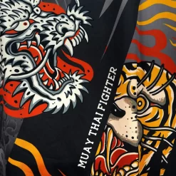 TUFF TT105 Tank Top Black Dragon And Tiger -Fight Gear Shop tuf tt105 5